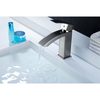 Anzzi Revere Single-Handle Low-Arc Bathroom Faucet in Brushed Nickel L-AZ074
